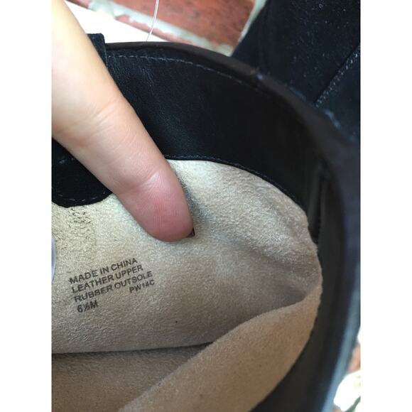 MICHAEL KORS Hayes Black Suede Studded Ankle Boots Booties 6.5 NEW - Picture 7 of 9